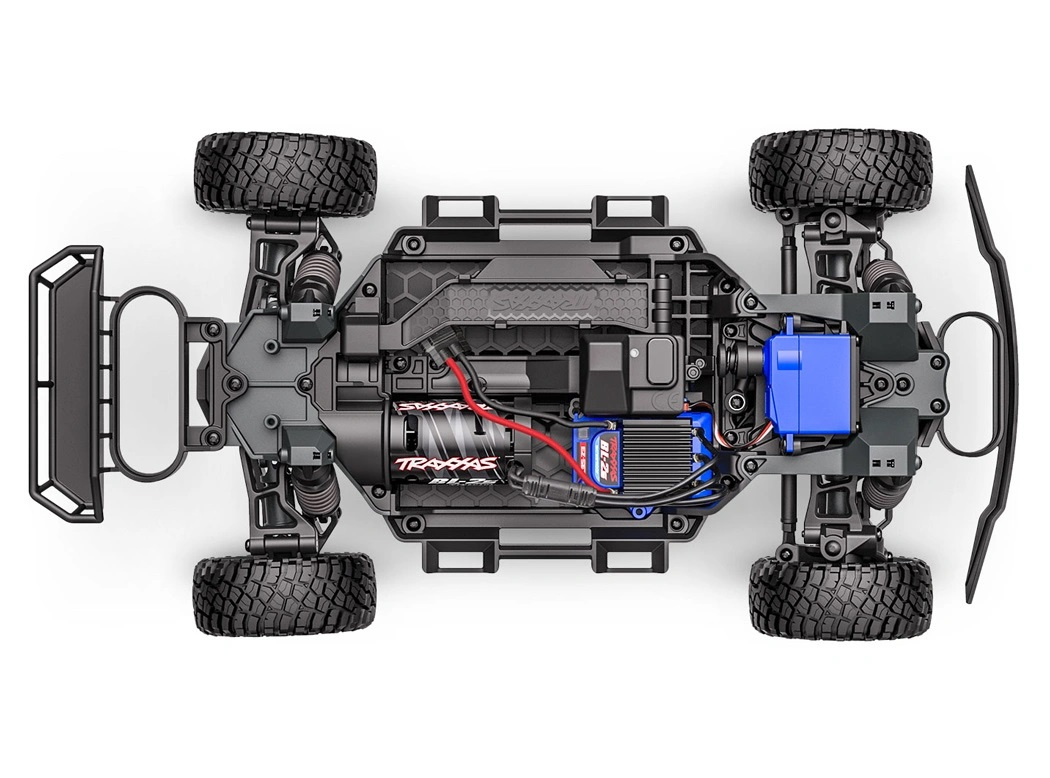 Traxxas Mini Slash 4x4 RTR TQ BL-2s Grön - USB-C Laddare / 2s LiPo