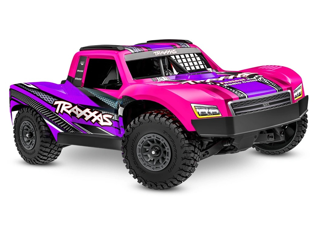 Traxxas Mini Slash 4x4 RTR TQ BL-2s Rosa - USB-C Laddare / 2s LiPo