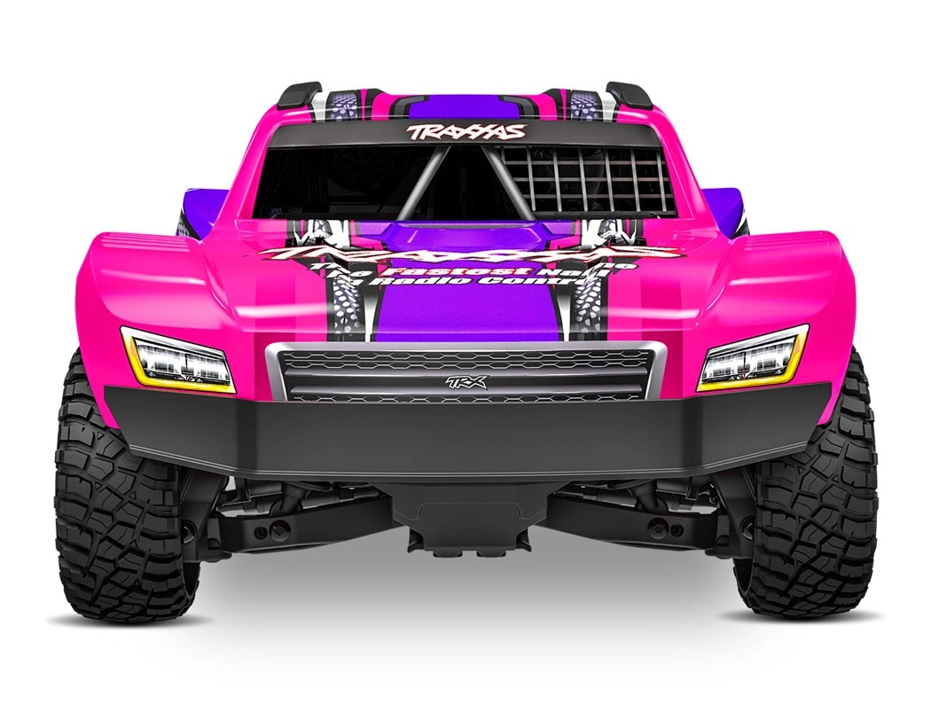 Traxxas Mini Slash 4x4 RTR TQ BL-2s Rosa - USB-C Laddare / 2s LiPo