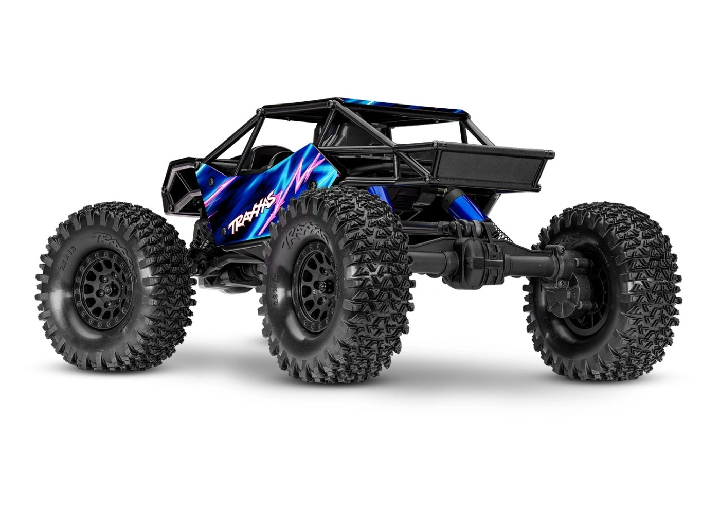 Traxxas TXC-4M 1/18 Extreme Crawler Blå RTR - 3S LiPo/USB Laddare