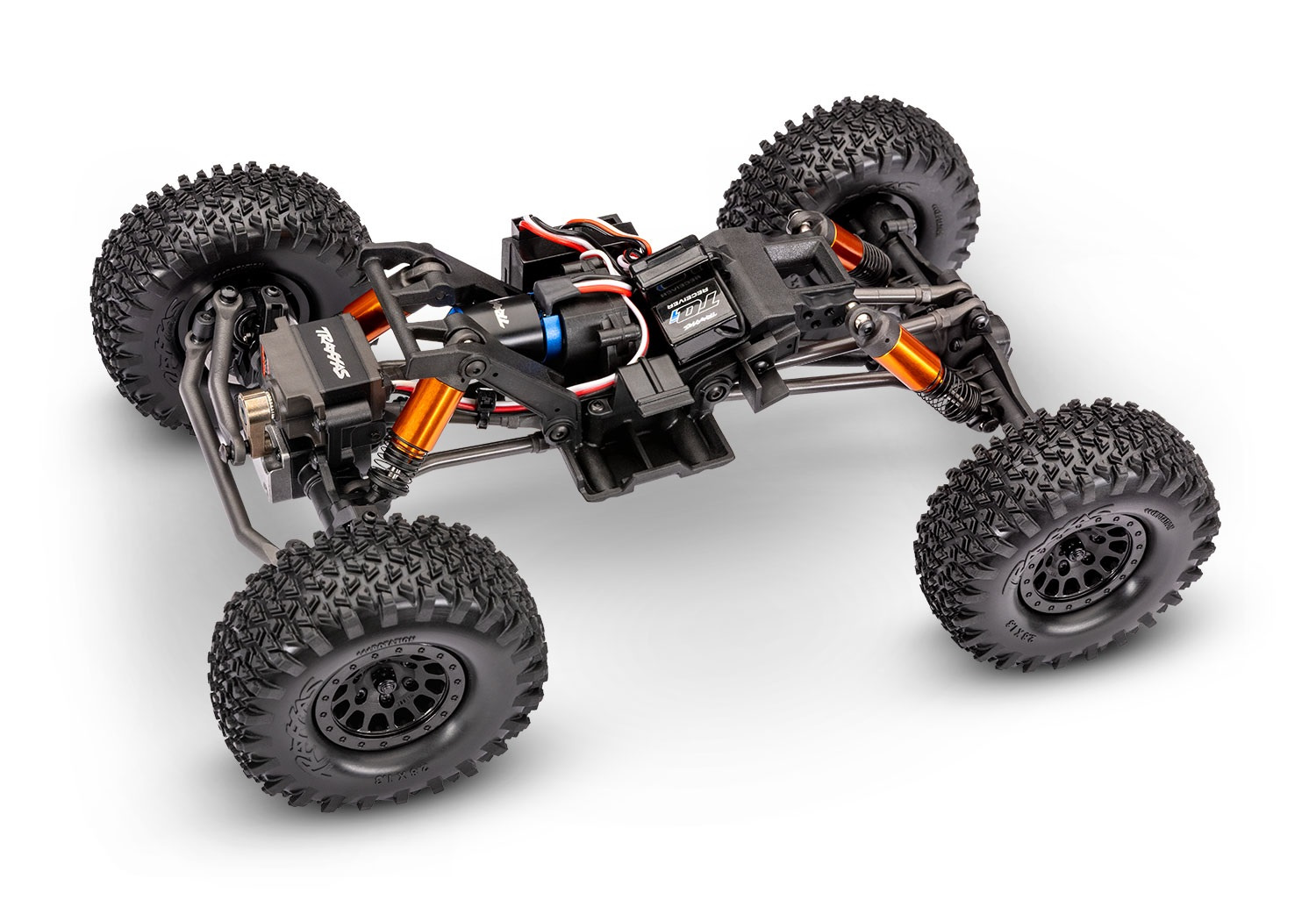 Traxxas TXC-4M 1/18 Extreme Crawler Rosa RTR - 3S LiPo/USB Laddare