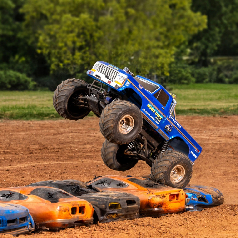 Traxxas BIGFOOT No.1 1/10 RTR TQ EHD USB-C Laddare/ 7 cell NiMH 3000mAh