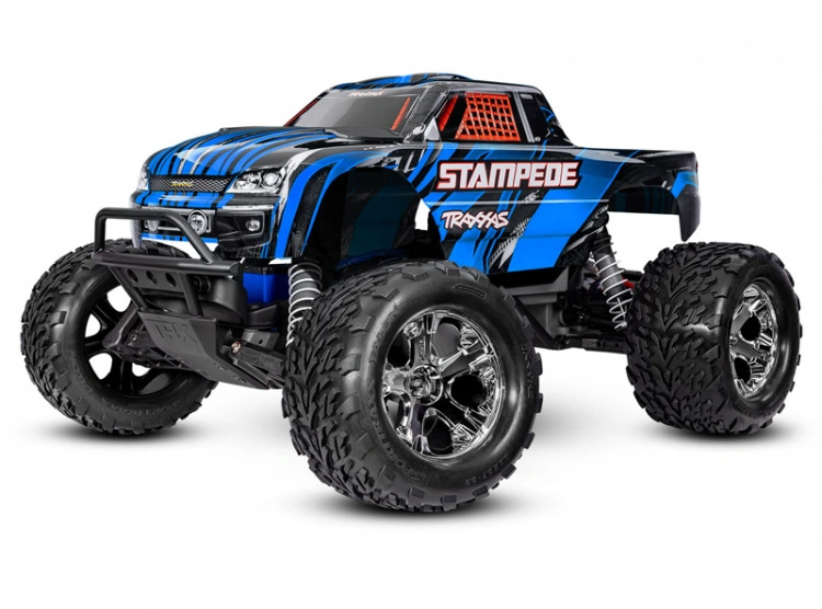 Traxxas Stampede 2WD 1/10 RTR TQ EHD Blå USB-C - Med Batteri/Laddare