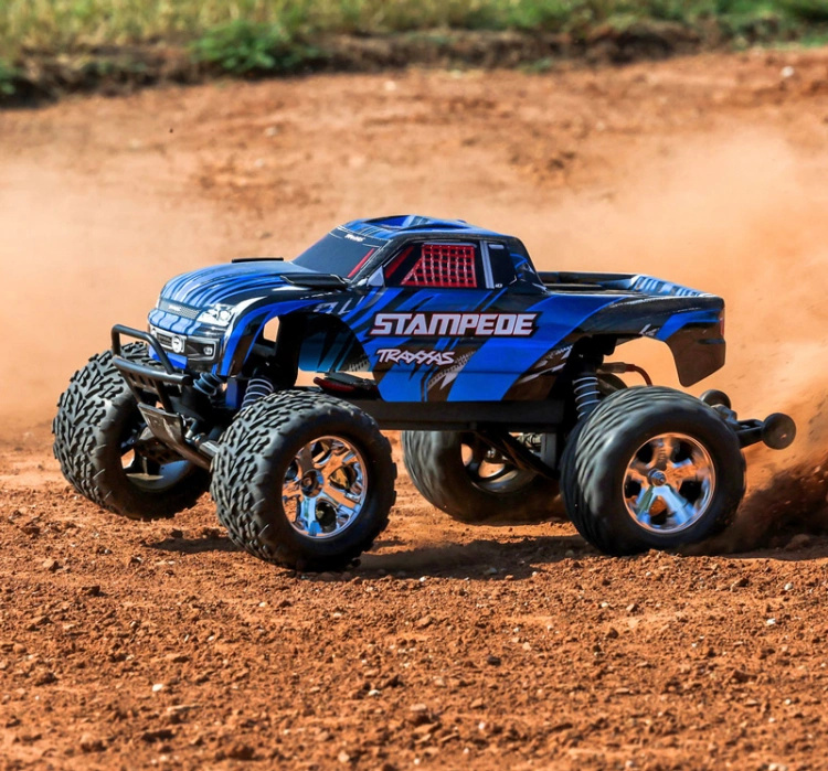 Traxxas Stampede 2WD 1/10 RTR TQ EHD Blå USB-C - Med Batteri/Laddare