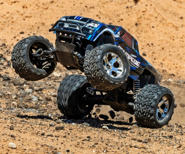 Traxxas Stampede 2WD 1/10 RTR TQ BL-2s HD Blå