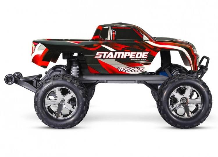 Traxxas Stampede 2WD 1/10 RTR TQ BL-2s HD Röd