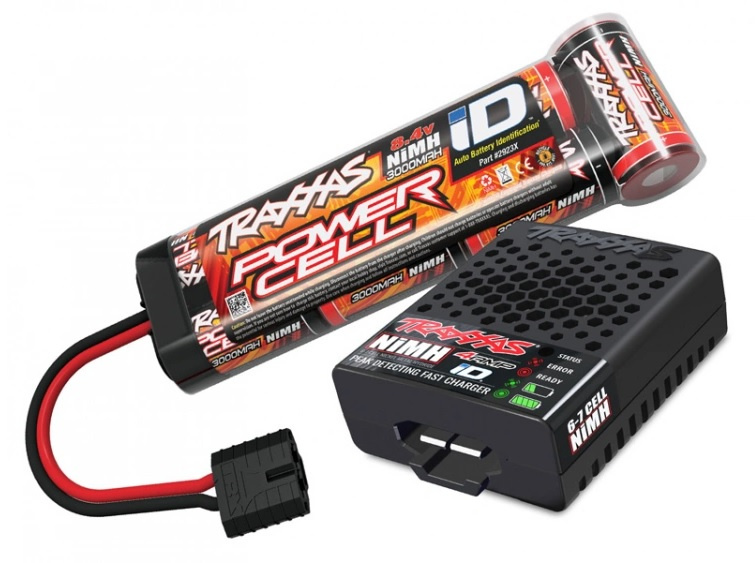 Traxxas Rustler Rustler 2WD 1/10 RTR TQ Blå USB - Med Batteri/Laddare