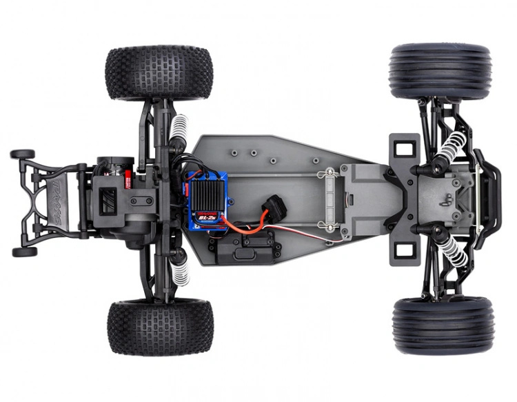 Traxxas Rustler 2WD 1/10 RTR TQ BL-2s EHD Blå