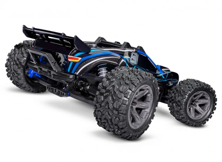 Traxxas Rustler 4x4 BL-2s 1/10 RTR TQ Blå