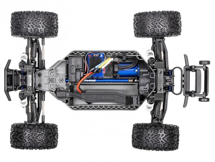 Traxxas Rustler 4x4 VXL 1/10 RTR TQi TSM EHD Röd