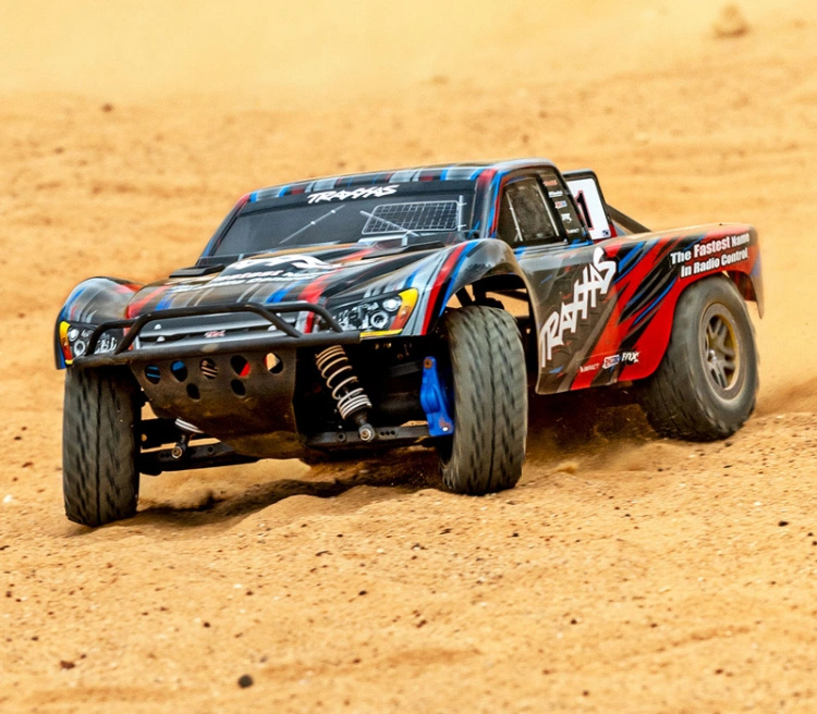 Traxxas Slash 4x4 1/10 RTR TQ BL-2s Röd