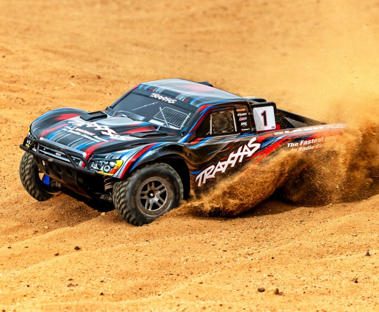 Traxxas Slash 4x4 1/10 RTR TQ BL-2s Röd