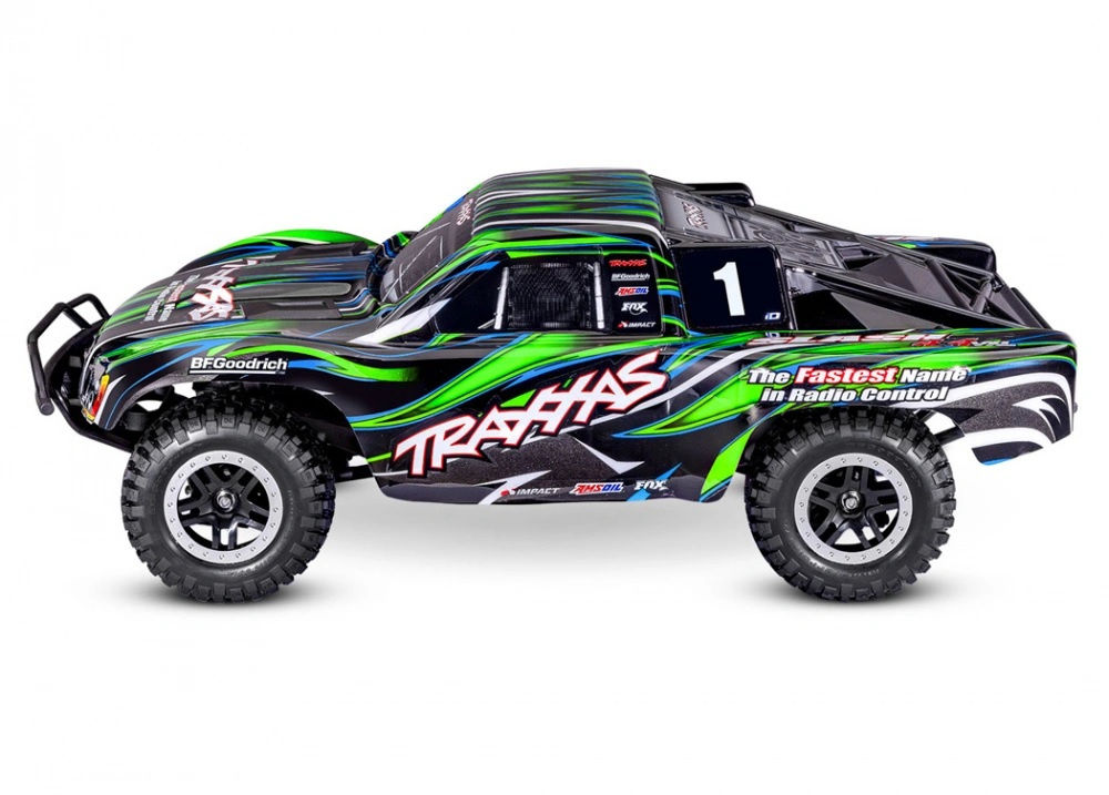 Traxxas Slash 4x4 VXL 1/10 RTR TQi TSM Grön