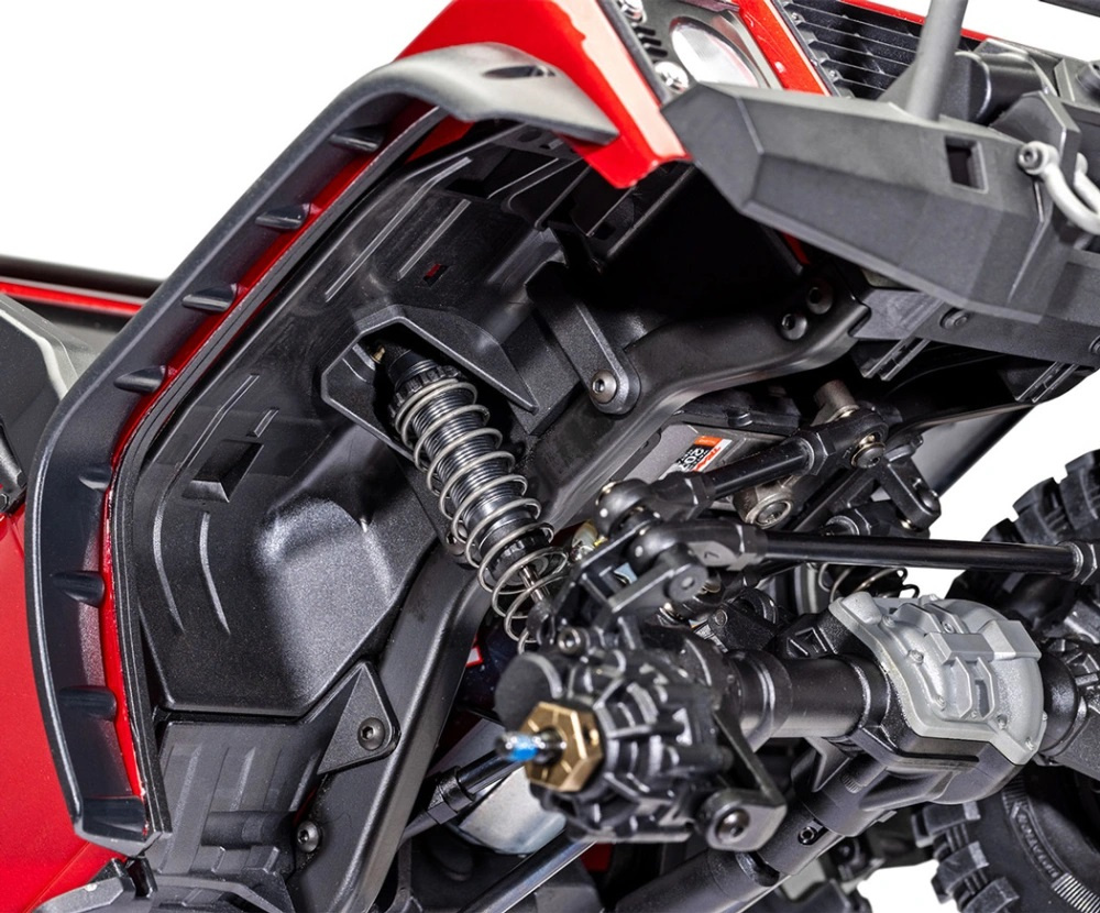 Traxxas TRX-4 Land Rover Defender Clipless Röd RTR