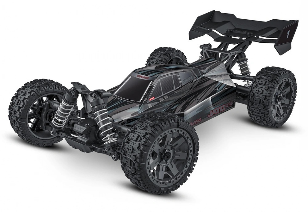 Traxxas Jato 4x4 1/8 BL-2s EHD RTR Svart