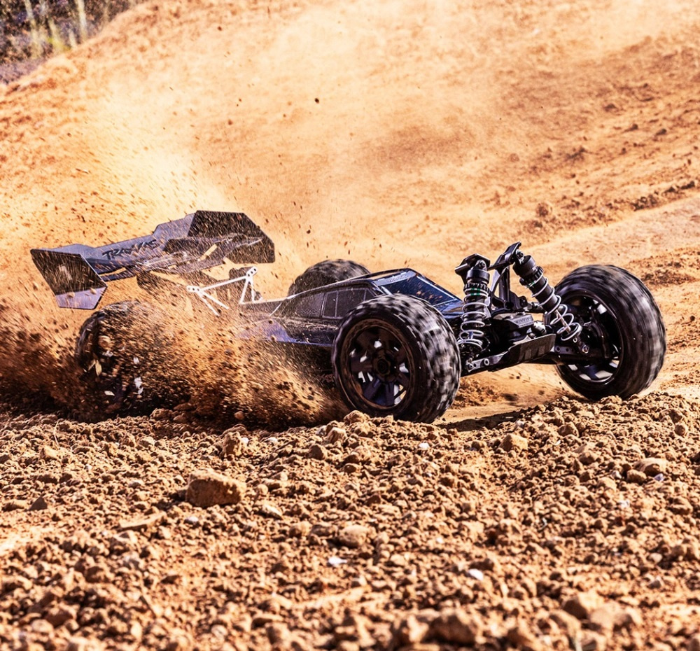 Traxxas Jato 4x4 1/8 BL-2s EHD RTR Svart