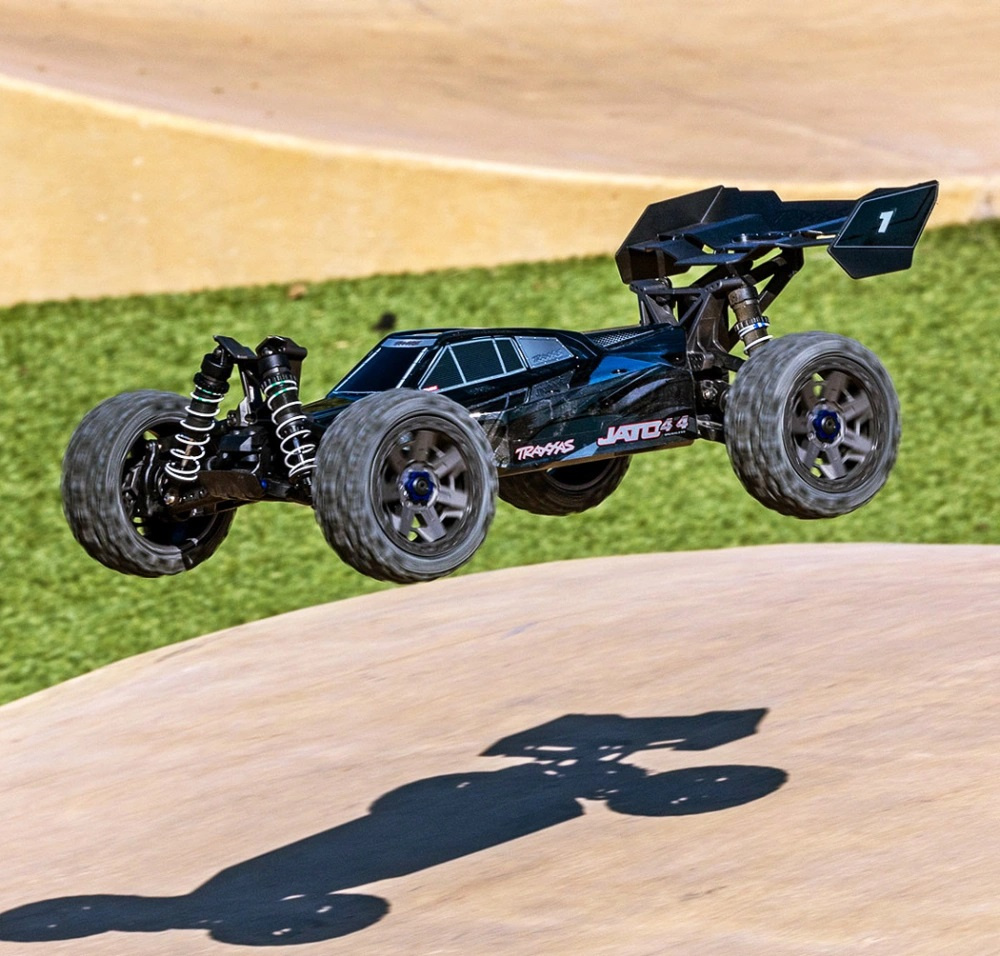 Traxxas Jato 4x4 1/8 BL-2s EHD RTR Svart