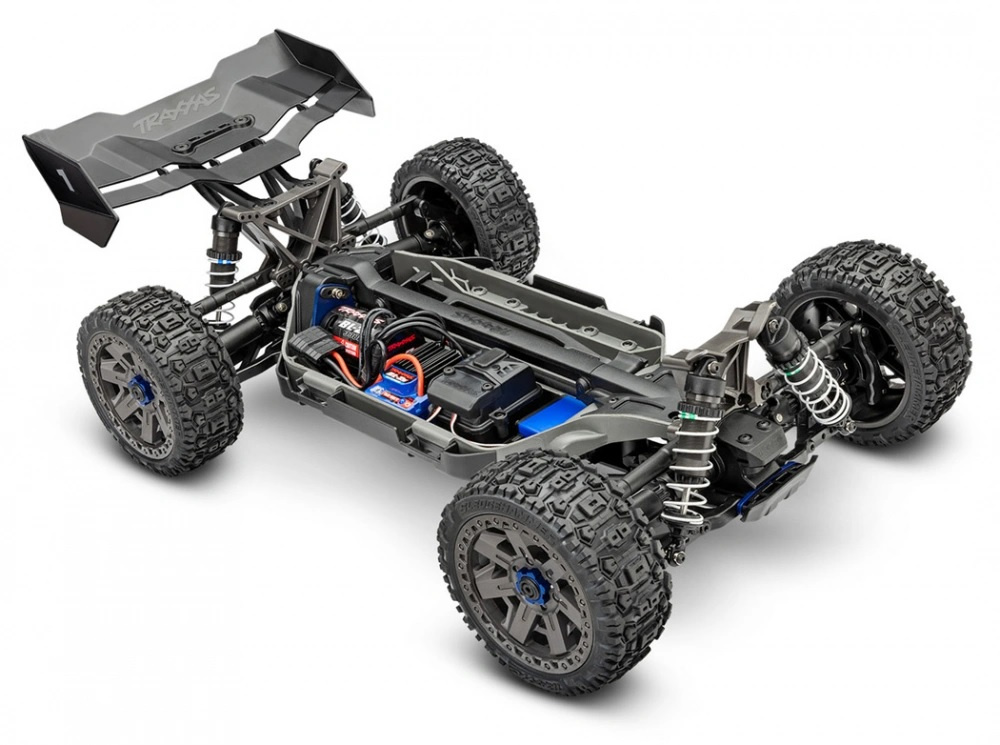 vTraxxas Jato 4x4 1/8 BL-2s EHD RTR Blå