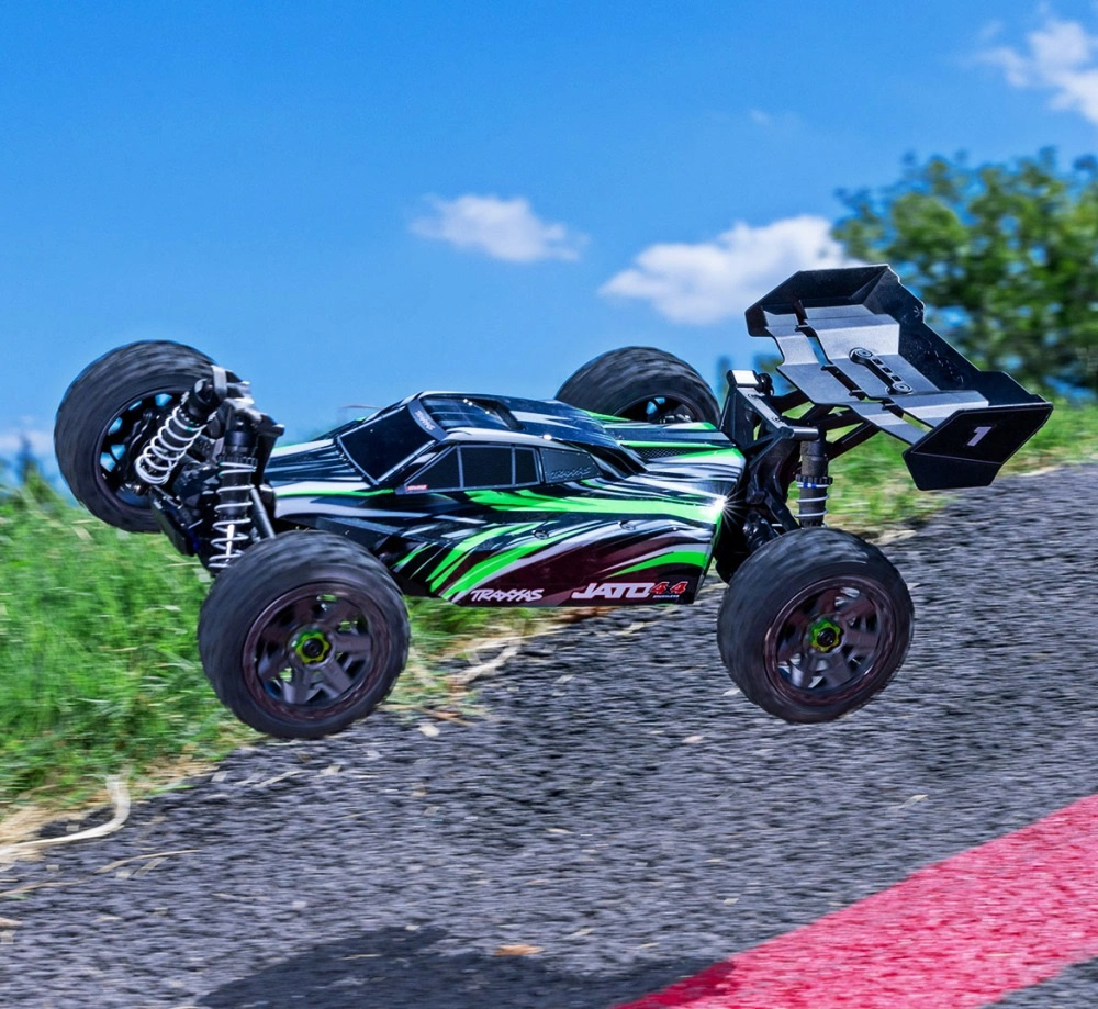 Traxxas Jato 4x4 1/8 BL-2s EHD RTR Grön