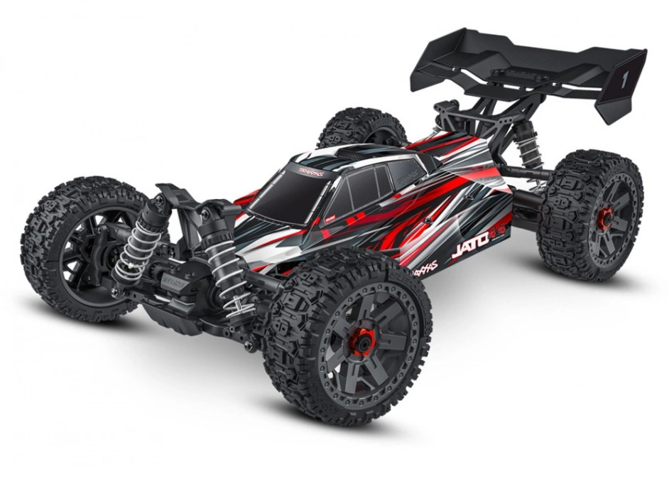Traxxas Jato 4x4 1/8 BL-2s EHD RTR Röd