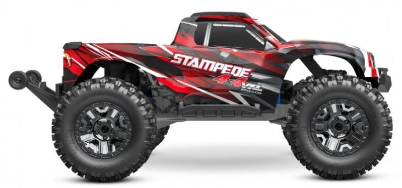 Traxxas Stampede 4x4 VXL HD 1/10 RTR TQi TSM Röd