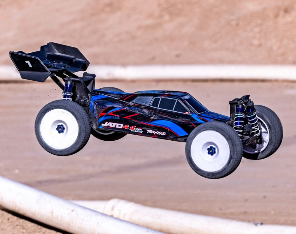 Traxxas Jato 4x4 1/8 VXL-4s EHD RTR Blå