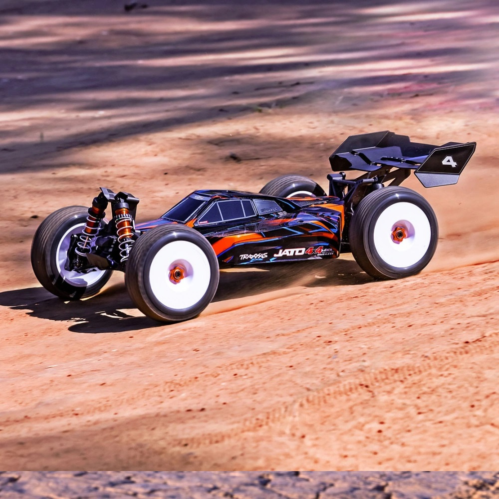 Traxxas Jato 4x4 1/8 VXL-4s EHD RTR Orange