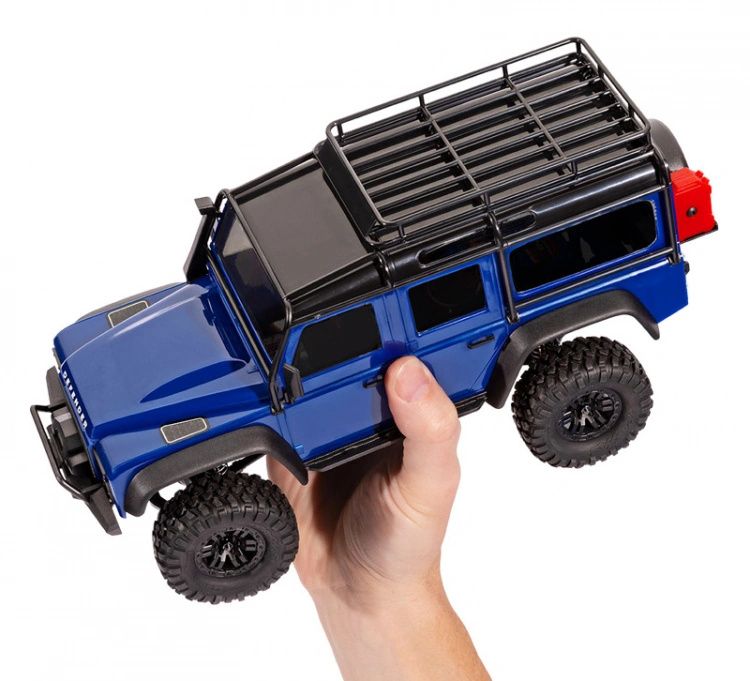 Traxxas TRX-4M 1/18 Land Rover Defender Crawler Grön RTR - 2S LiPo/USB Laddare