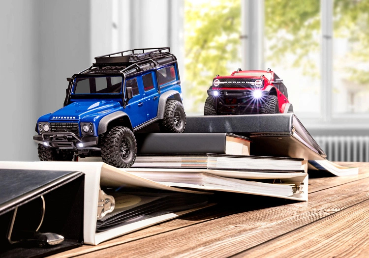 Traxxas TRX-4M 1/18 Land Rover Defender Crawler Grön RTR - 2S LiPo/USB Laddare