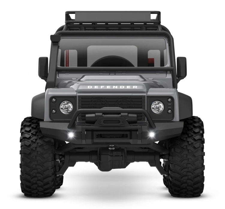 Traxxas TRX-4M 1/18 Land Rover Defender Crawler Silver RTR - 2S LiPo/USB Laddare