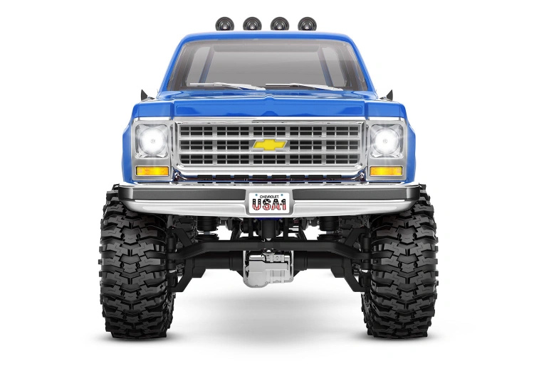 Traxxas TRX-4M 1/18 Chevrolet K-10 High Trail RTR Blå - 2S LiPo/USB Laddare