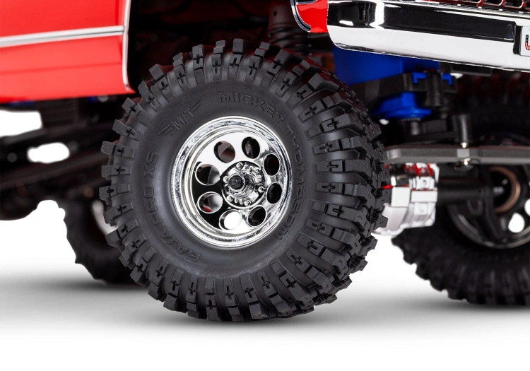 Traxxas TRX-4M 1/18 Chevrolet K-10 High Trail RTR Blå - 2S LiPo/USB Laddare