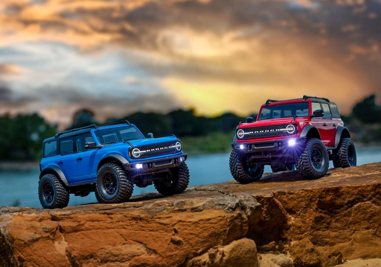 Traxxas TRX-4M 1/18 Ford Bronco Crawler Blå RTR - 2S LiPo/USB Laddare DEMOBIL