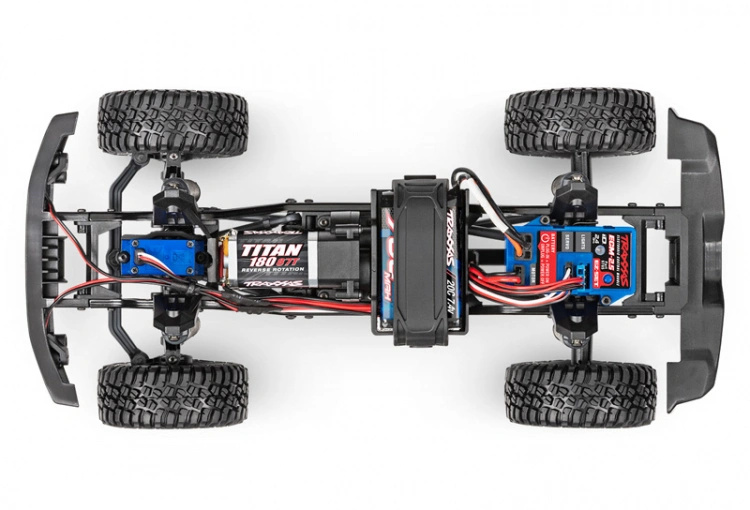 Traxxas TRX-4M 1/18 Ford Bronco Crawler Blå RTR - 2S LiPo/USB Laddare