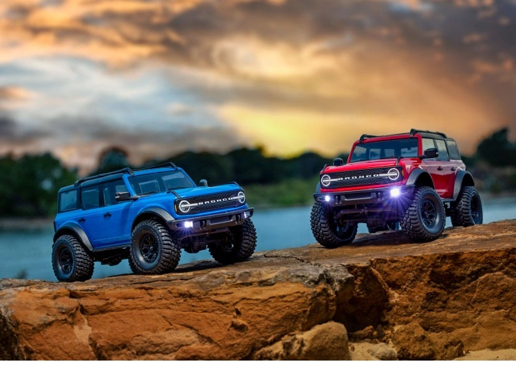 Traxxas TRX-4M 1/18 Ford Bronco Crawler Röd RTR - 2S LiPo/USB Laddare