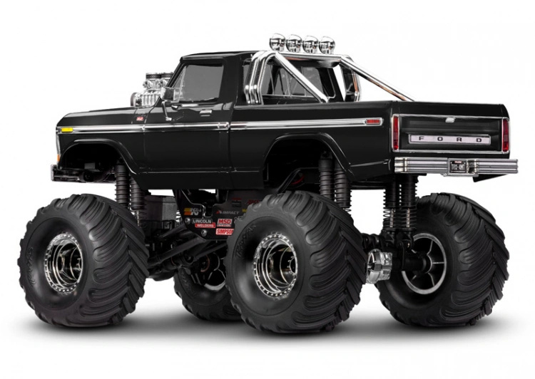 Traxxas TRX-4M 1/18 Ford F-150 Monster Truck RTR Svart - 2S LiPo/USB Laddare
