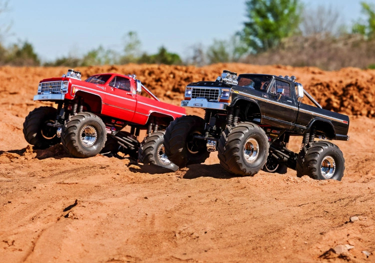 Traxxas TRX-4M 1/18 Ford F-150 Monster Truck RTR Svart - 2S LiPo/USB Laddare