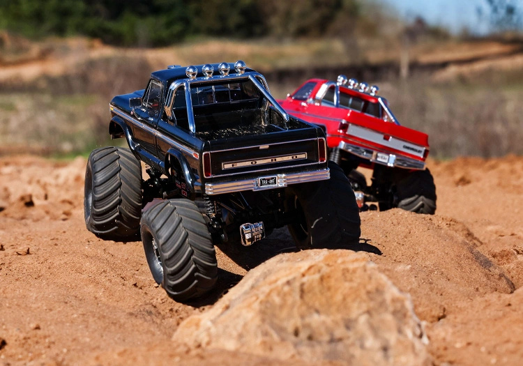 Traxxas TRX-4M 1/18 Ford F-150 Monster Truck RTR Svart - 2S LiPo/USB Laddare