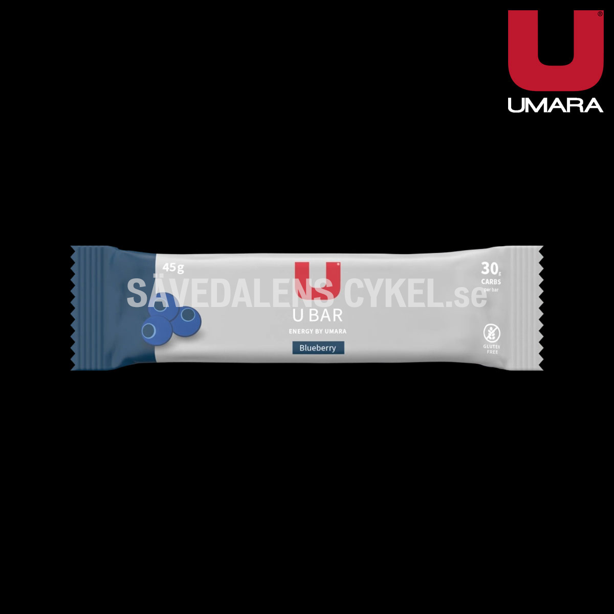 UMARA Bar (Glutenfri) Blåbär (30g Carbs)