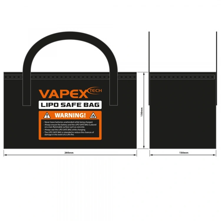 Vapex Förvaringsväska-E Li-Po 260x130x150mm