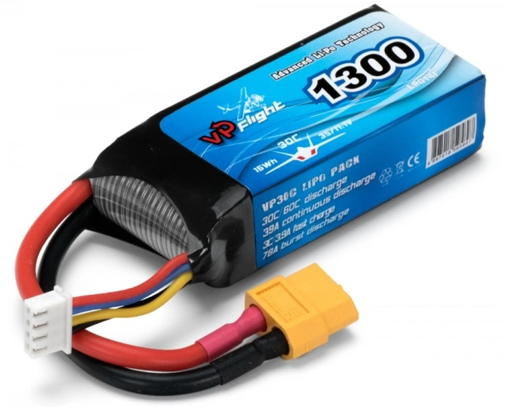 Vapex Batteri 3S 11.1V 1300mAh 30C XT60