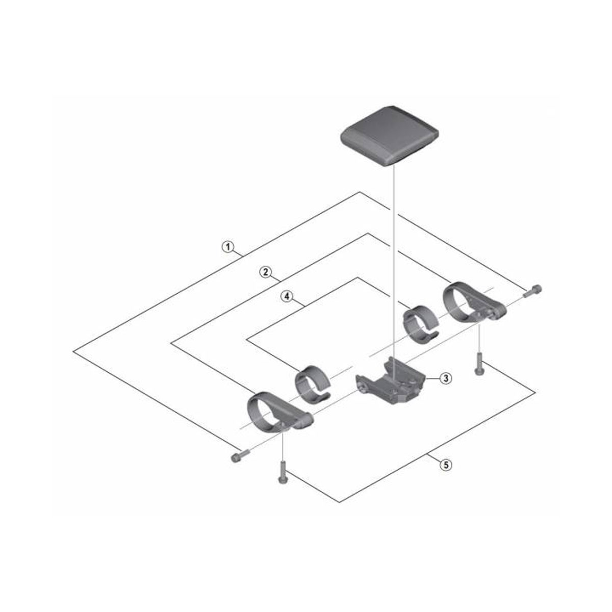 Shimano Skruv SC-E6010 (M4x15.5mm) 2-pack Steps