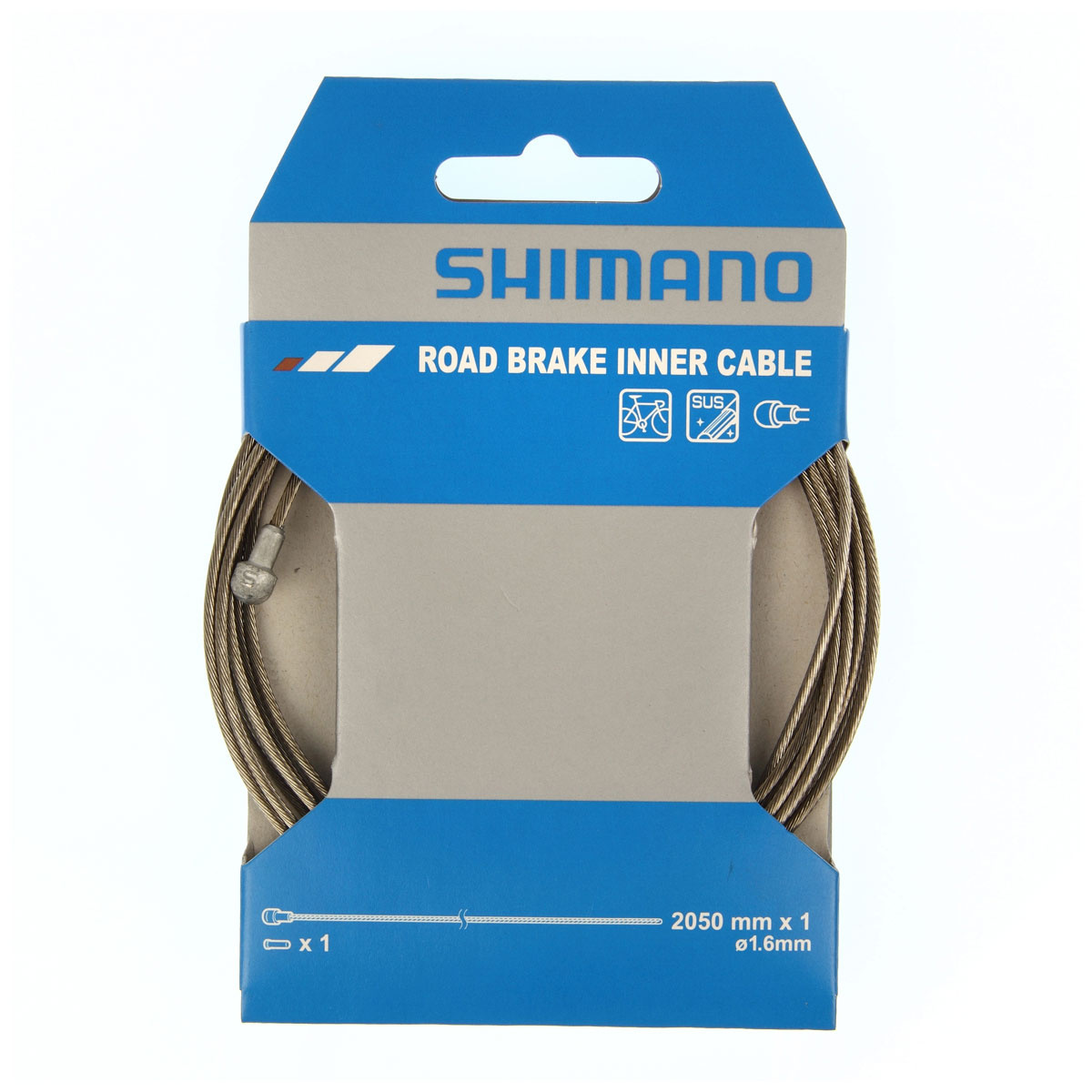 Shimano Bromsvajer Racer Rostfri 1.6x2050mm