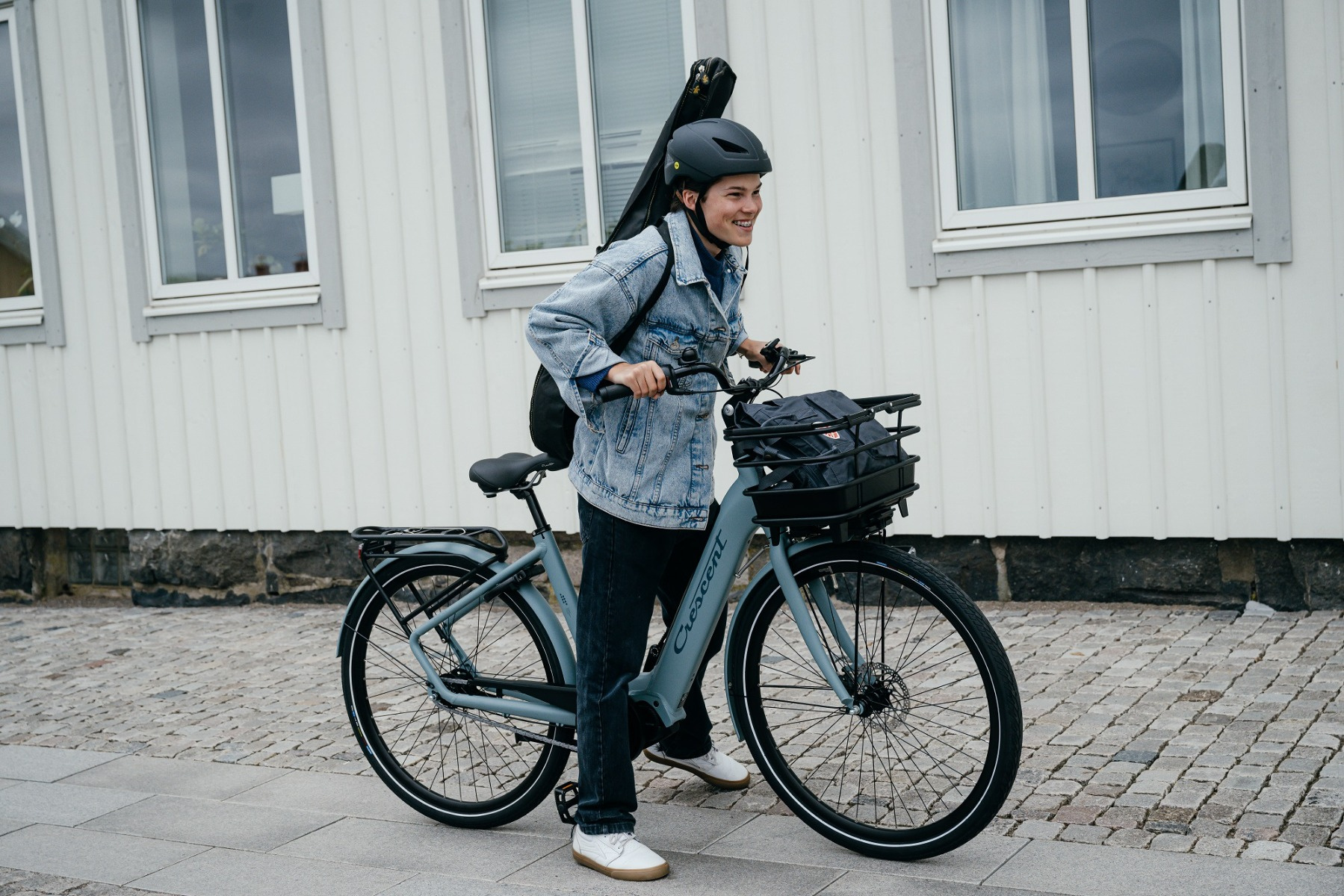 Crescent Elody 30 28 tum 5-vxl Blå Matt 51cm